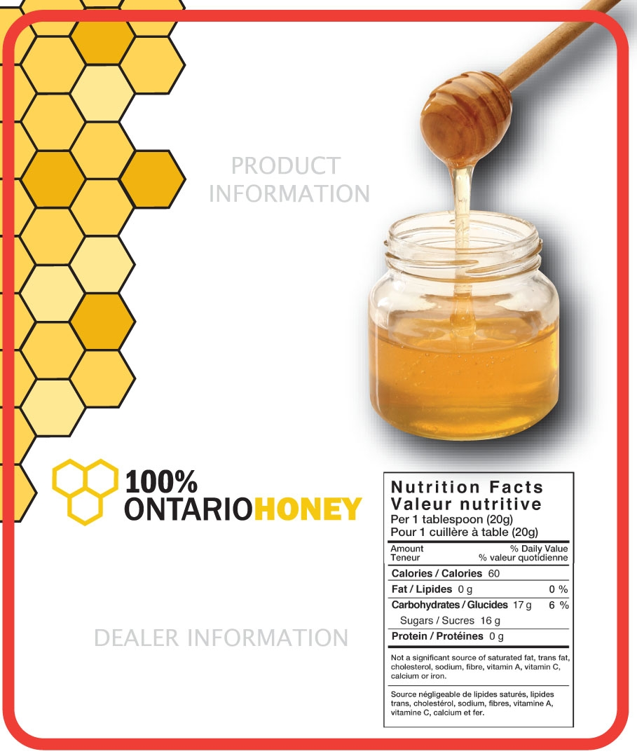 100 Honey Labels Ontario Beekeepers’ Association