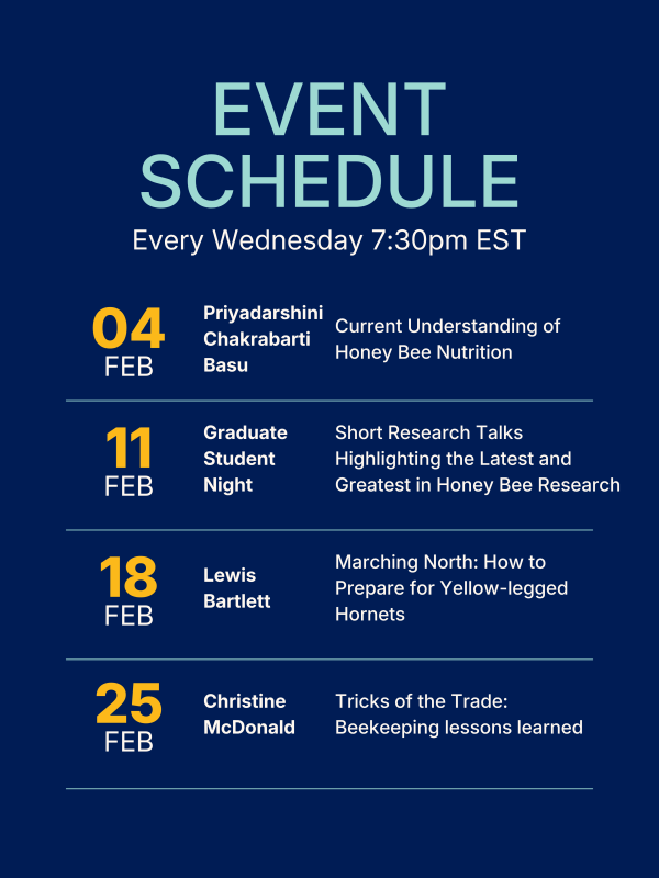 2026 Hive Minds February Schedule
